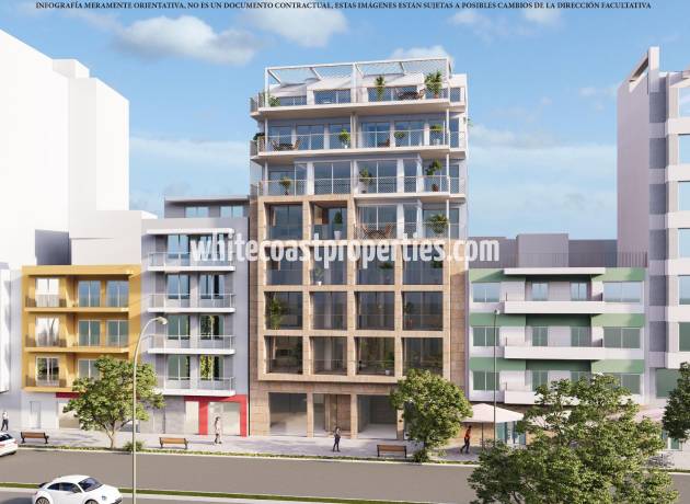 Apartment - New Build - Villajoyosa - Pueblo