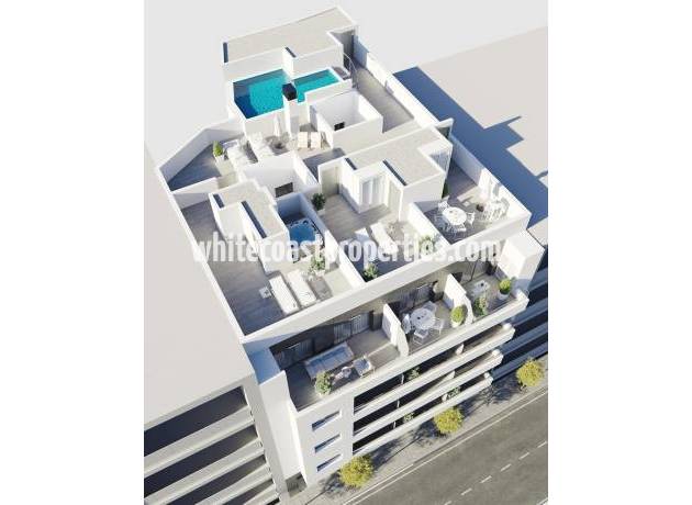 Atico - Nueva construcción  - Torrevieja - Centro