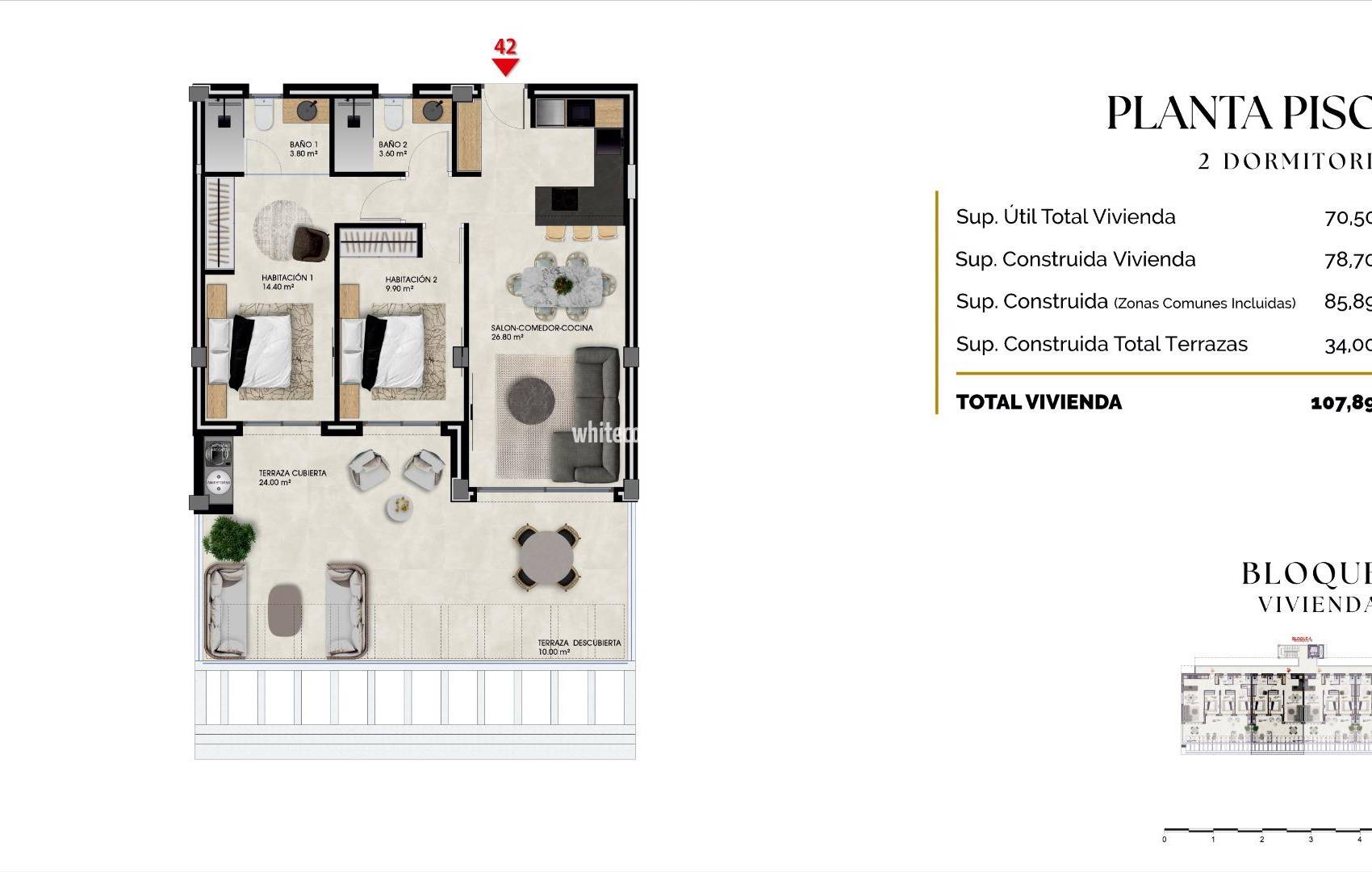 New Build - Apartment - Finestrat - Balcón de finestrat