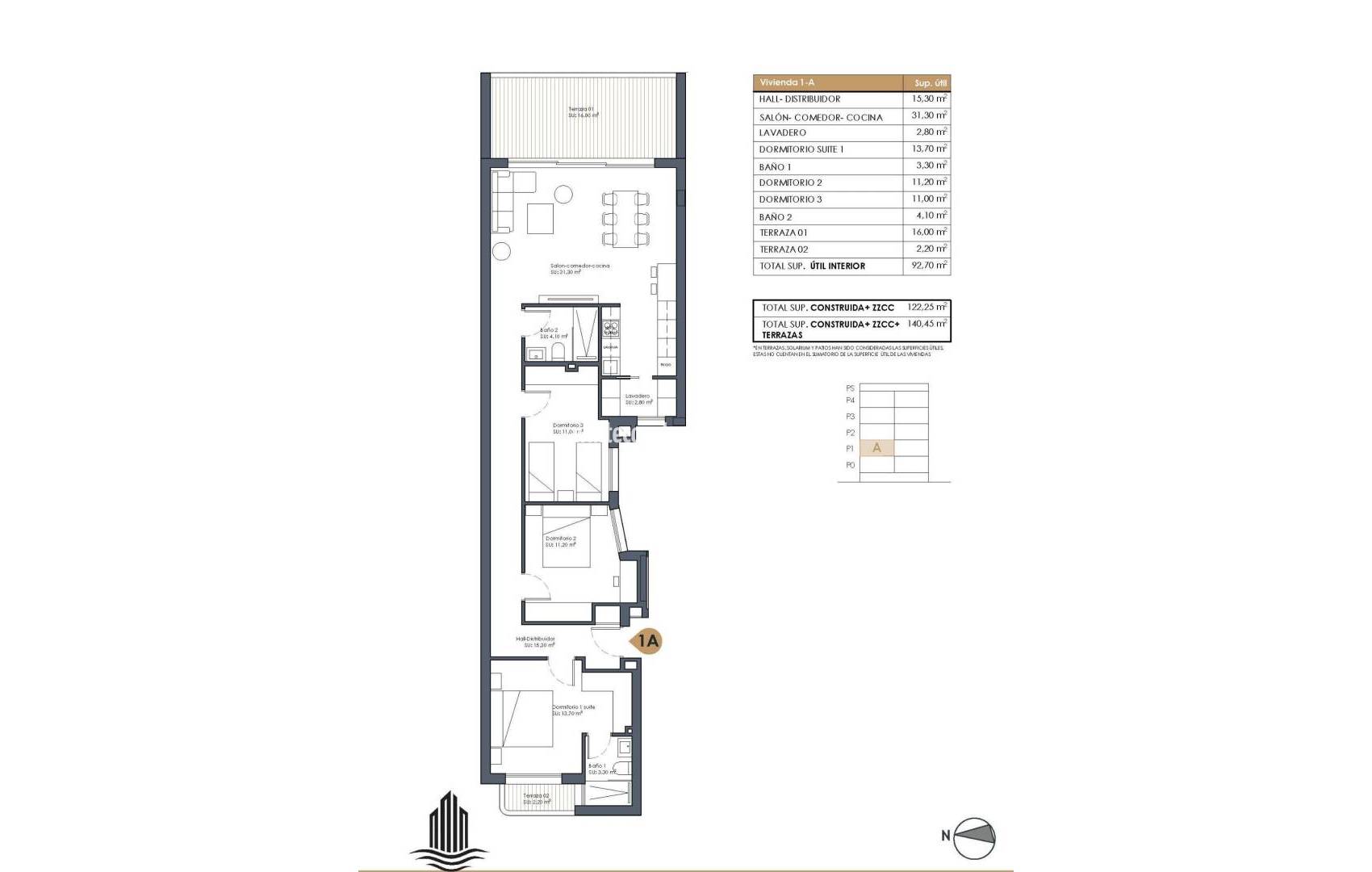 New Build - Apartment - Guardamar del Segura - Pueblo