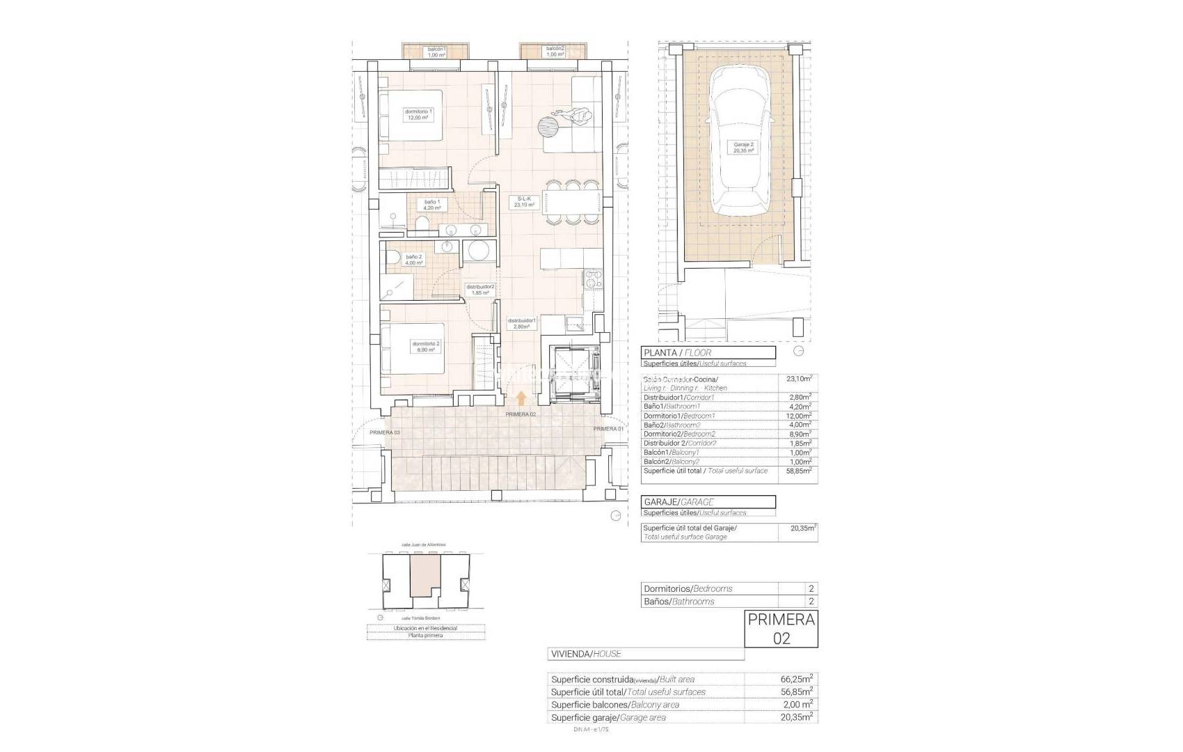 New Build - Apartment - Hondón de las Nieves - Pueblo