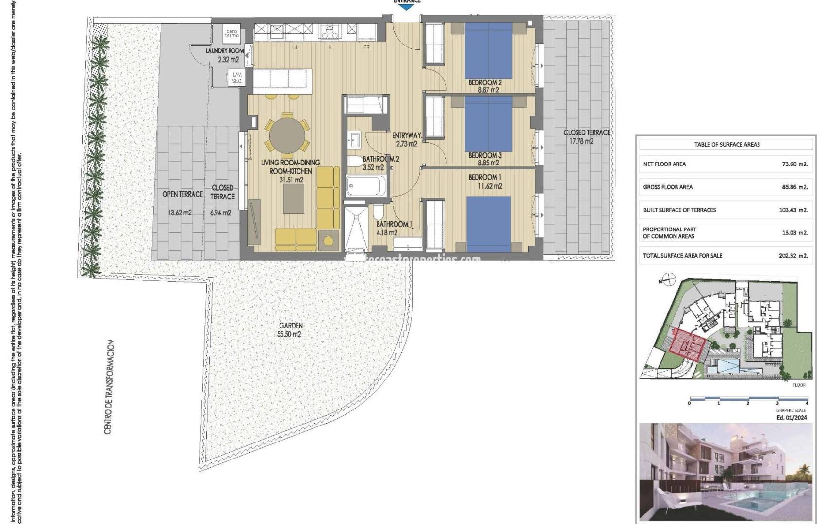 New Build - Apartment - Jávea Xàbia - Cala Blanca