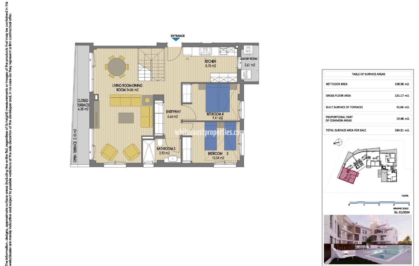 New Build - Apartment - Jávea Xàbia - Cala Blanca