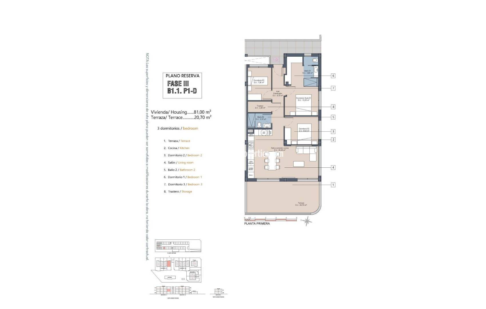 New Build - Apartment - Los Alcázares - La Serena Golf