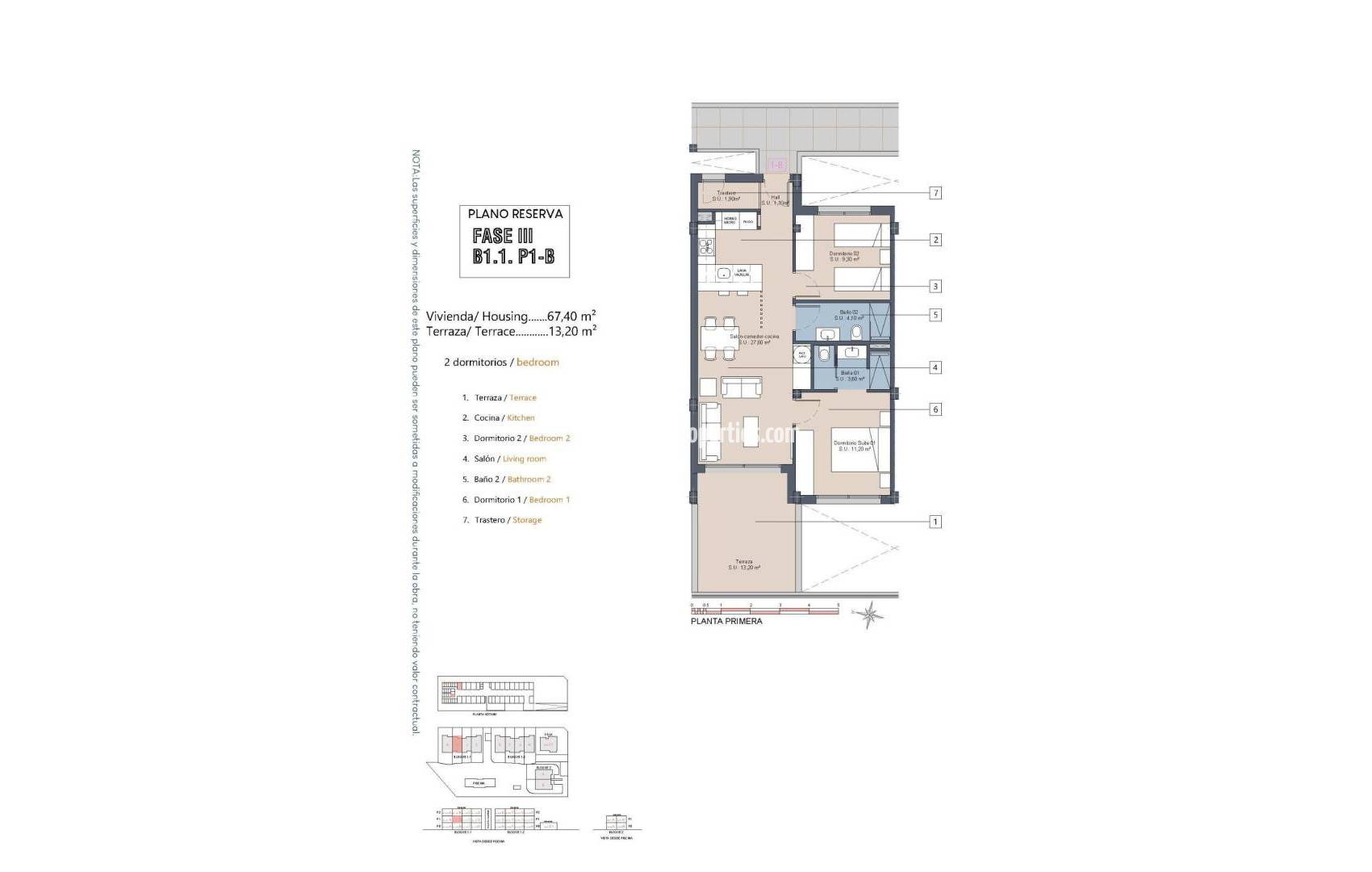 New Build - Apartment - Los Alcázares - La Serena Golf