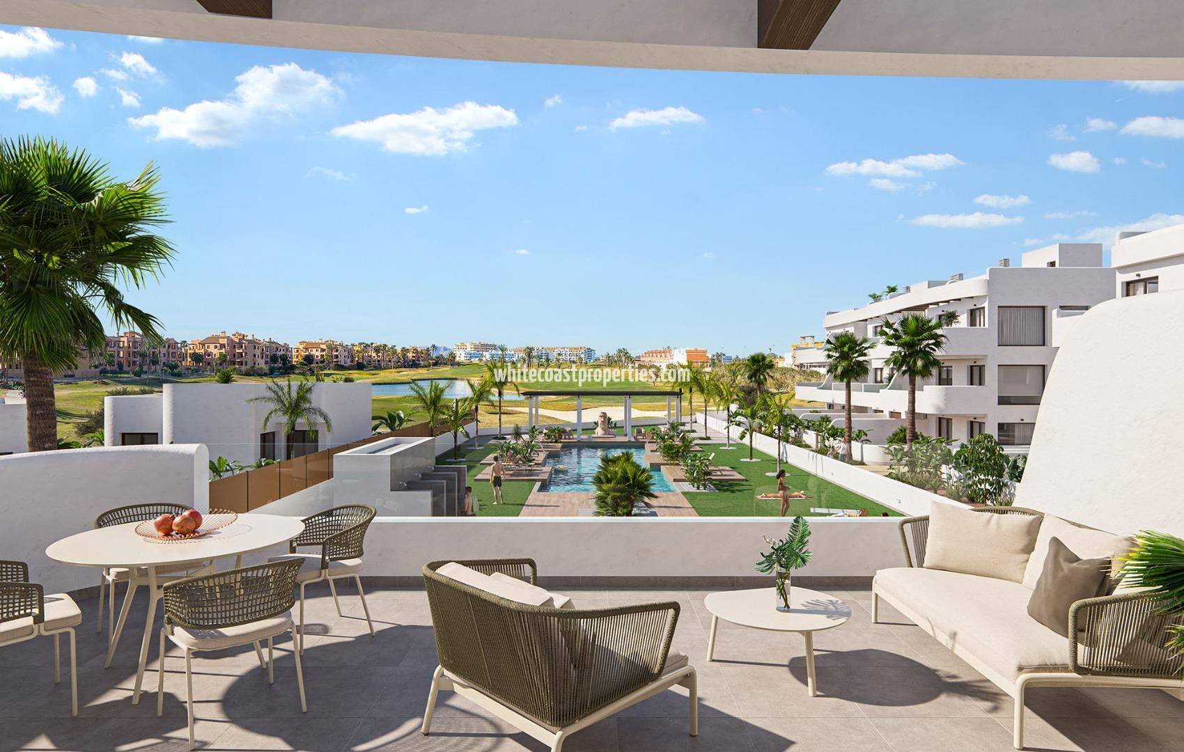 New Build - Apartment - Los Alcázares - La Serena Golf