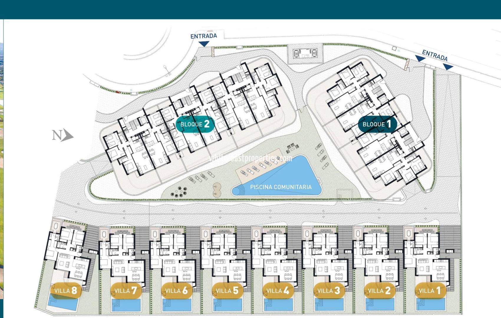 New Build - Apartment - Los Alcázares - Serena Golf