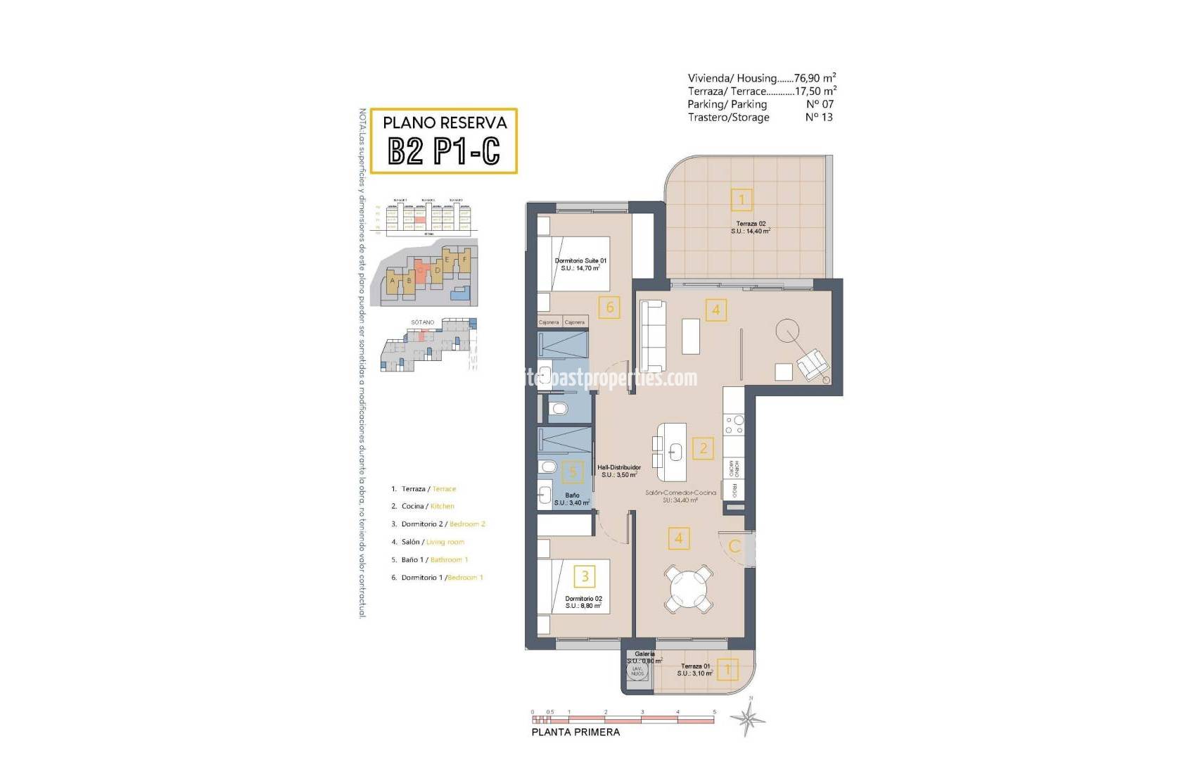 New Build - Apartment - Los Alcázares - Serena Golf