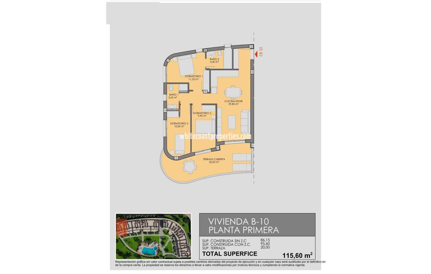 New Build - Apartment - Los Alcázares - Serena Golf