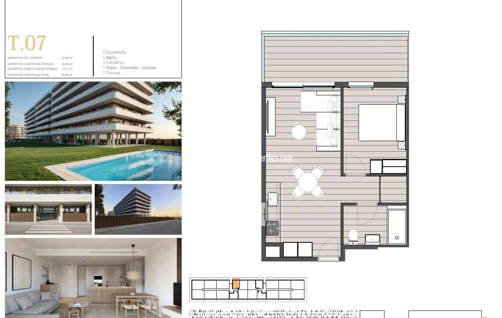 New Build - Apartment - Moncofa - Playa de Moncofa