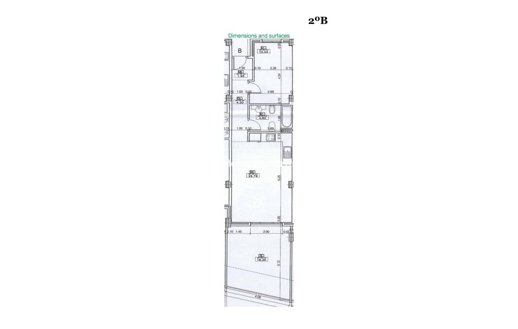 New Build - Apartment - Relleu - pueblo