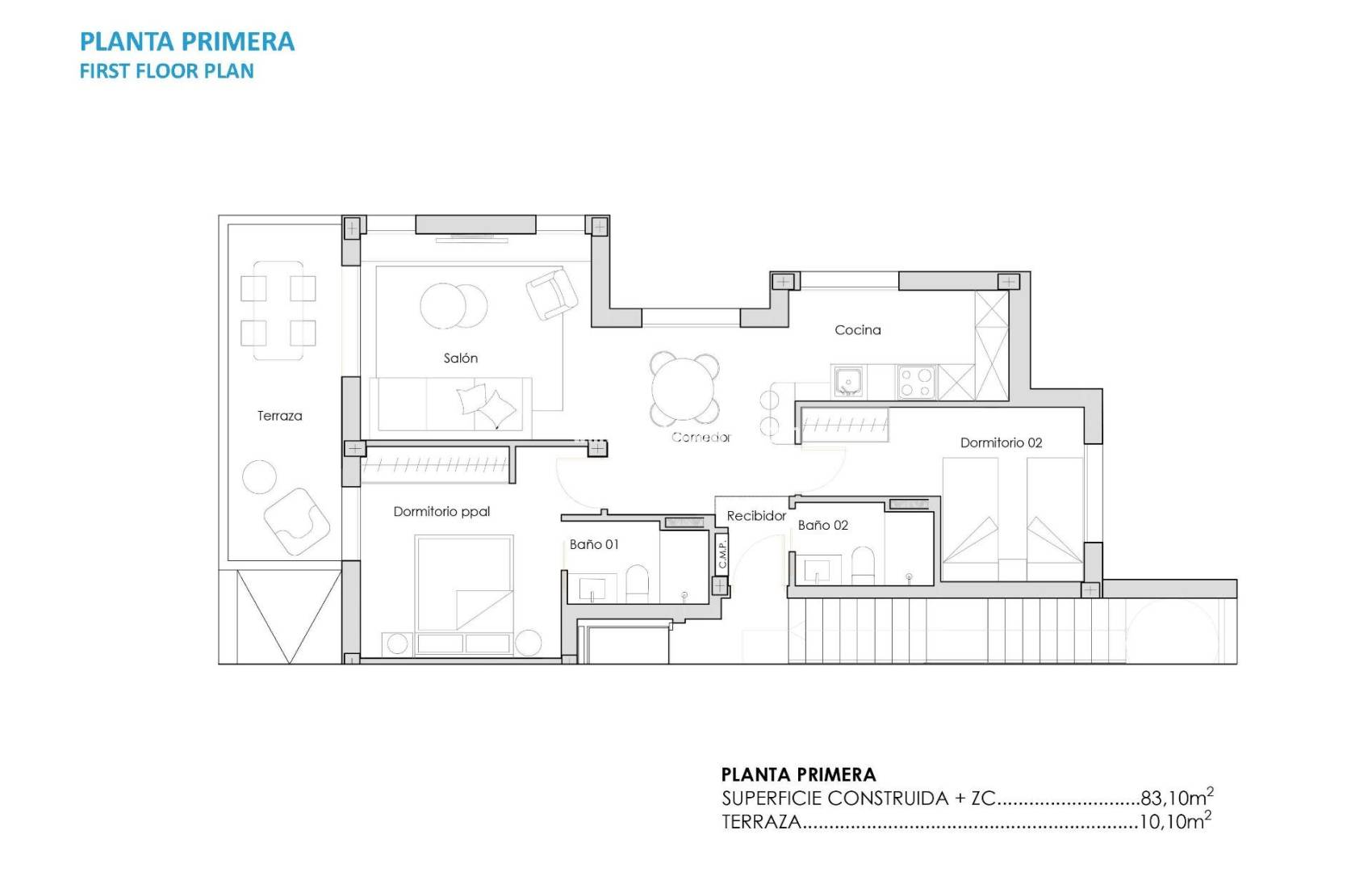 New Build - Apartment - Torre Pacheco - Santa Rosalia Lake And Life Resort