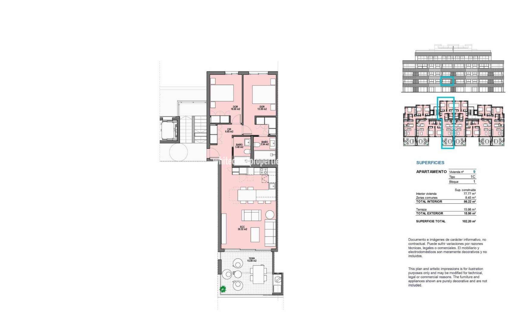 New Build - Apartment - Torre Pacheco - Santa Rosalia Lake And Life Resort