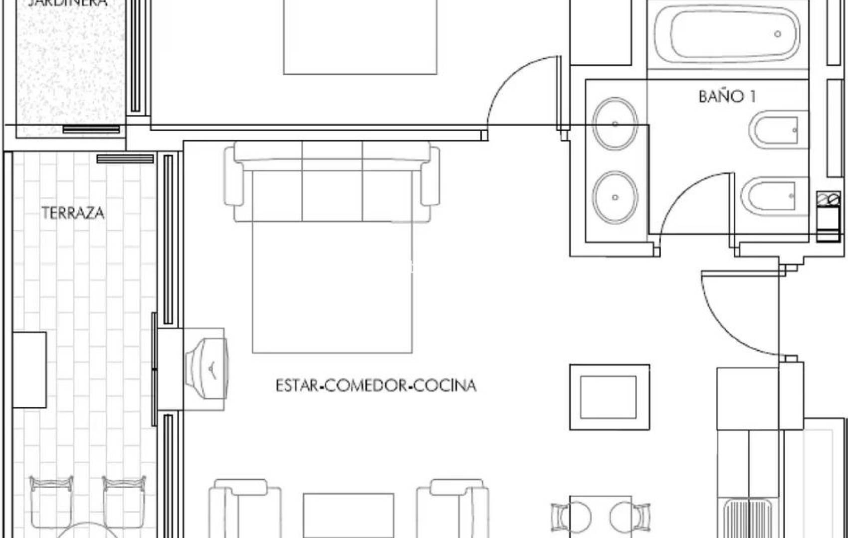 New Build - Apartment - Vera - Puerto del Rey