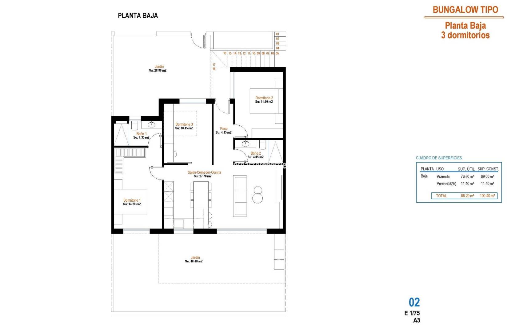New Build - Bungalow - Alhama de Murcia - Condado De Alhama
