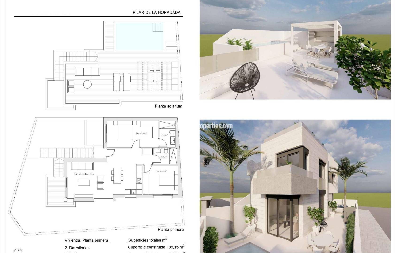 New Build - Bungalow - Pilar de la Horadada - pueblo