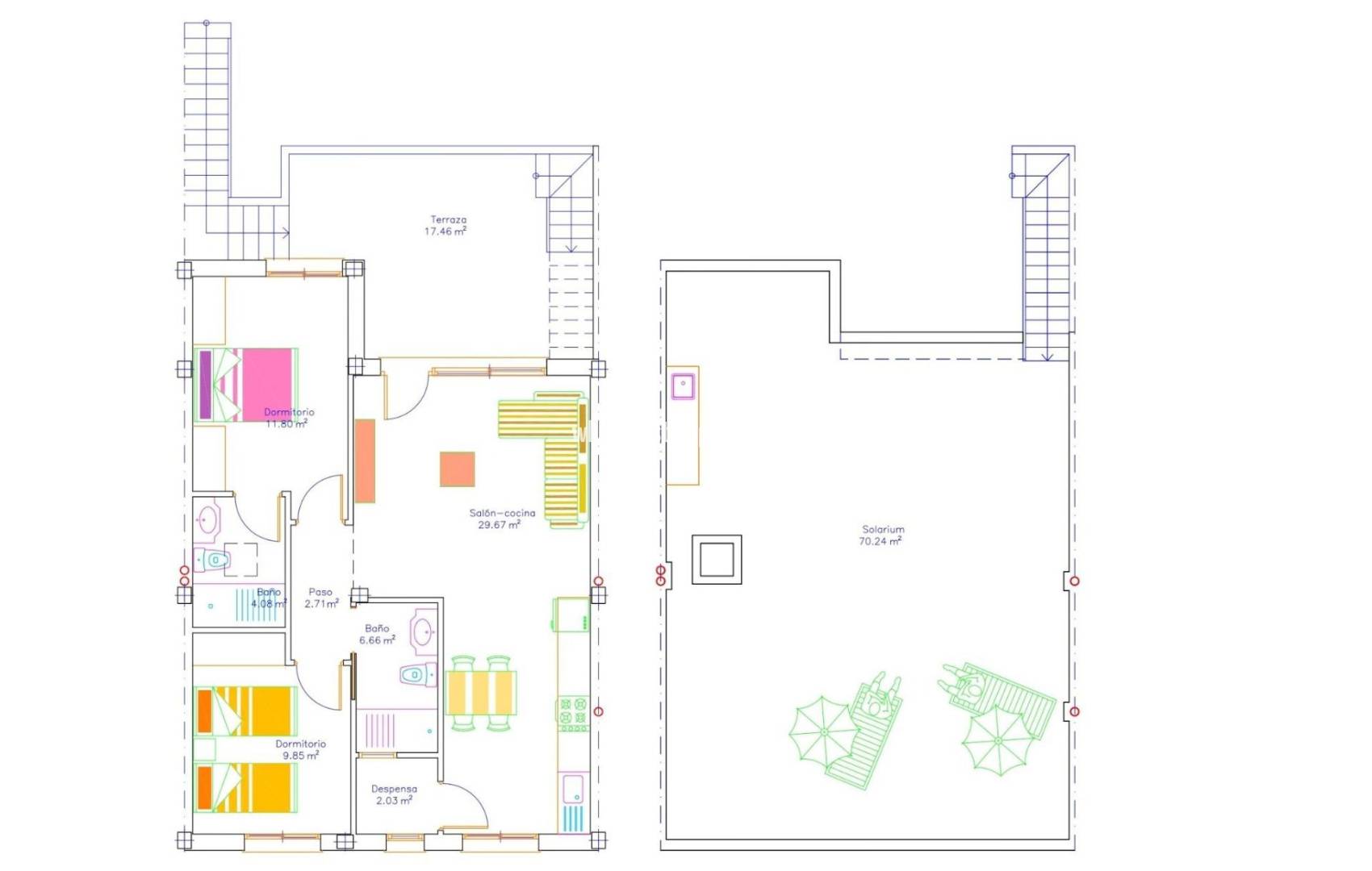 New Build - Bungalow - San Javier - pueblo
