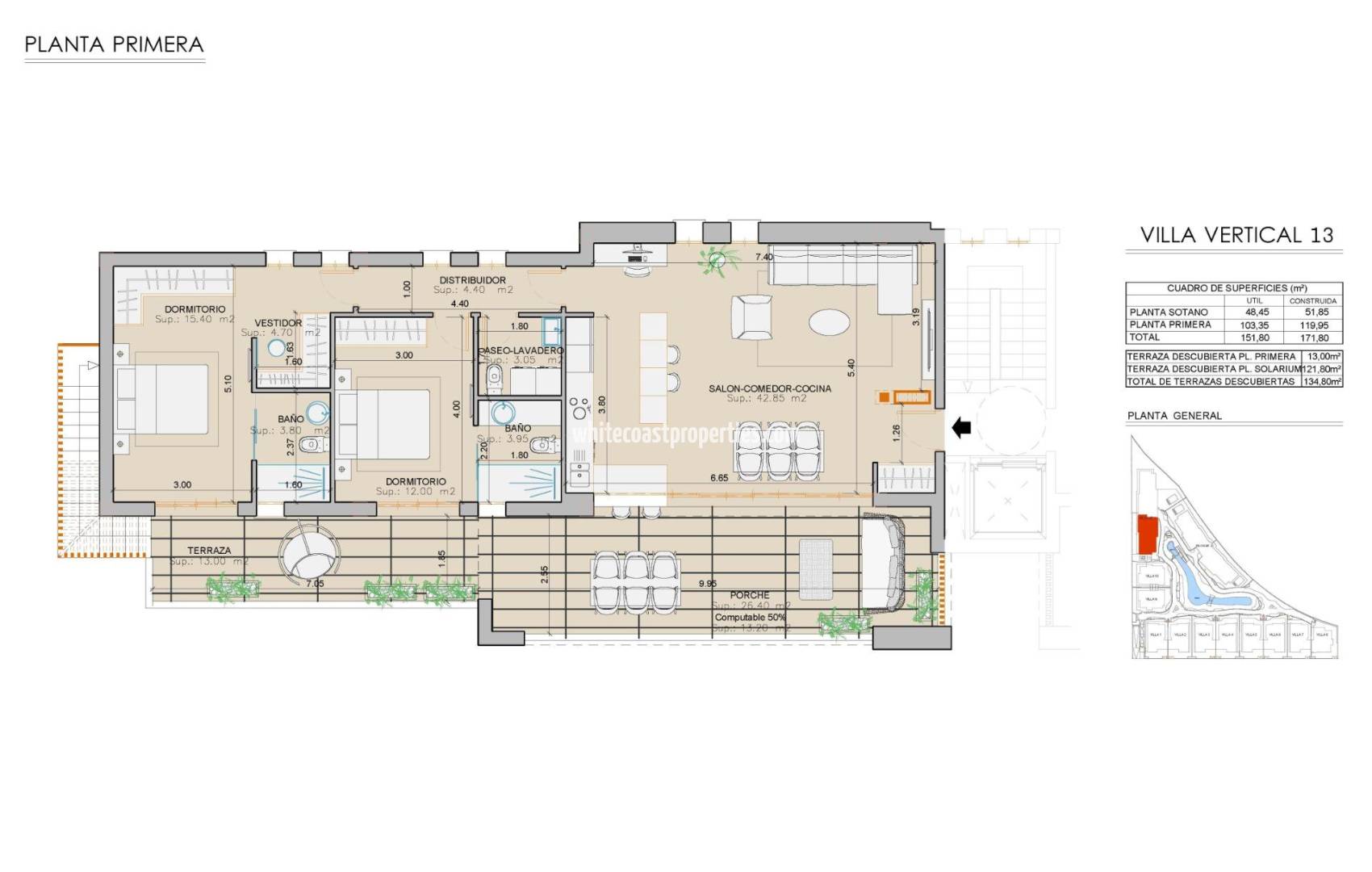 New Build - Bungalow - San Juan de los Terreros - Mar De Pulpí