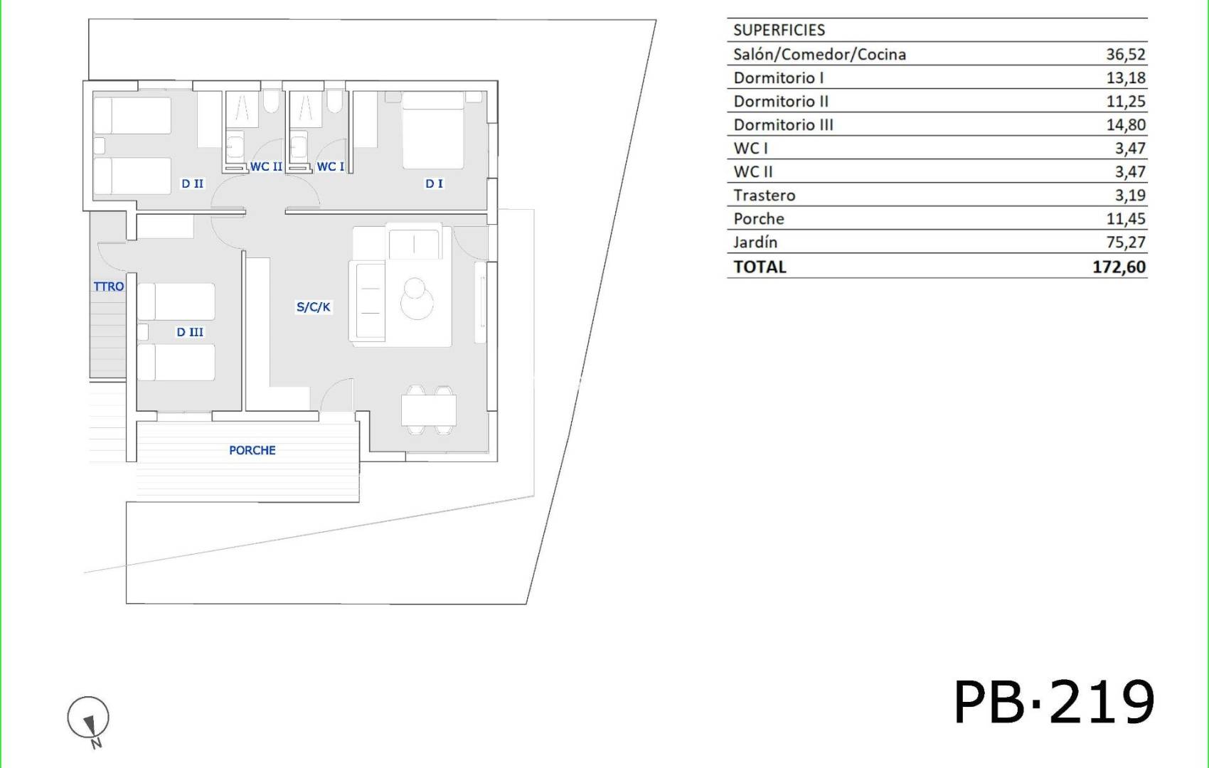 New Build - Bungalow - San Miguel de Salinas - Pueblo