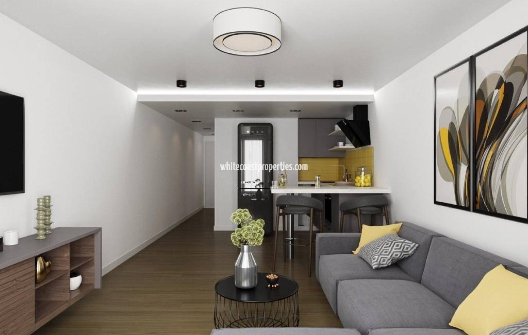 New Build - Ground floor apartment - Alicante - Centro