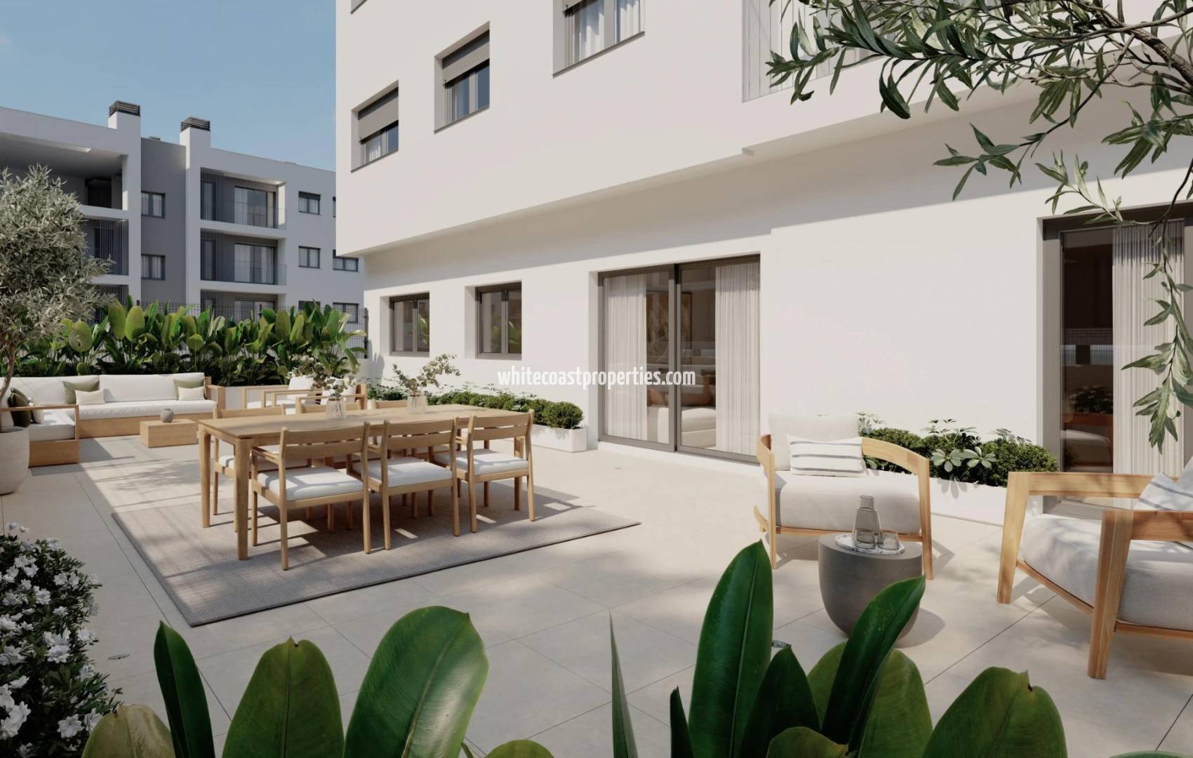New Build - Ground floor apartment - Alicante - San Agustín