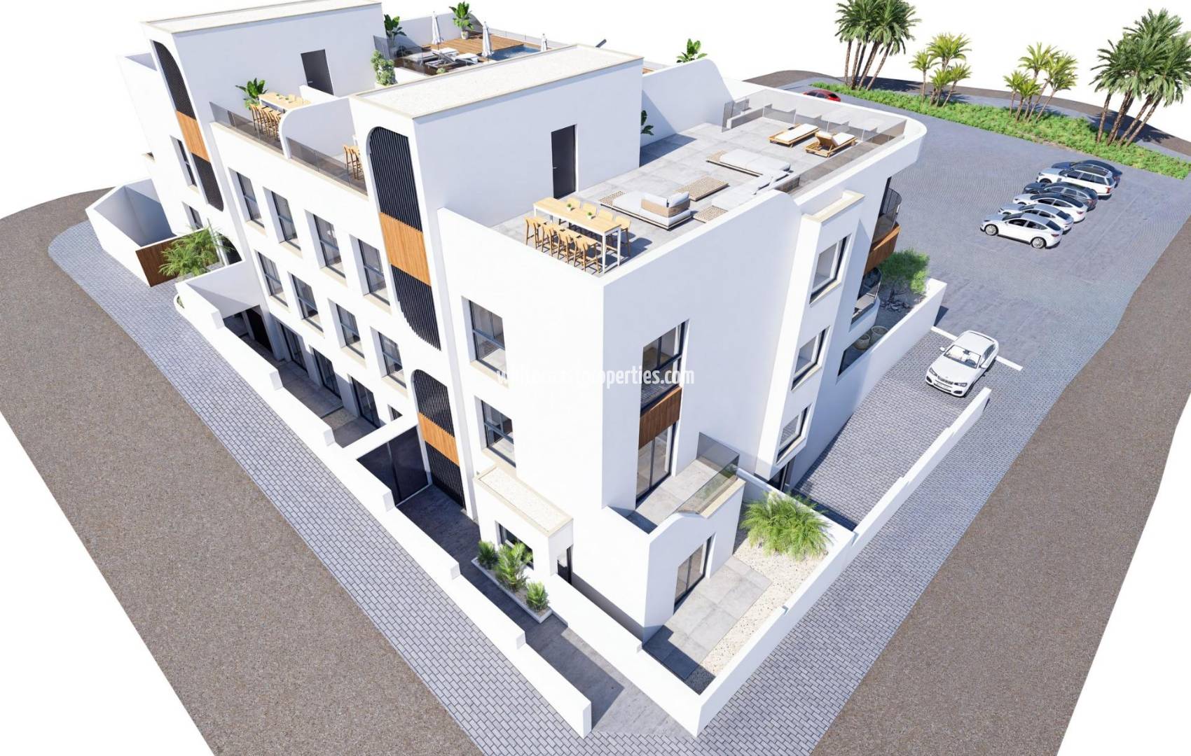 New Build - Ground floor apartment - Benijofar - Pueblo
