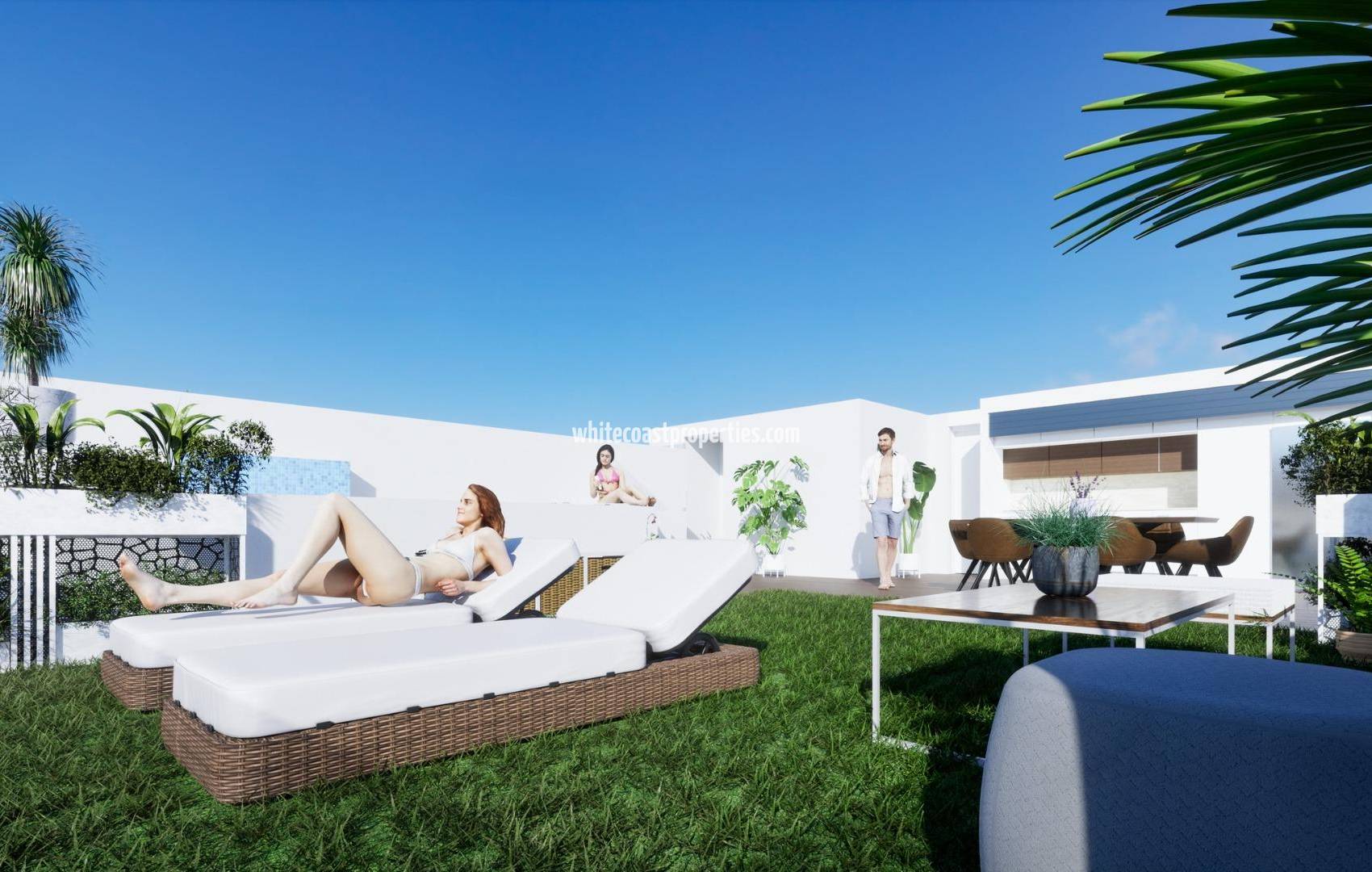 New Build - Ground floor apartment - Benijofar - Pueblo