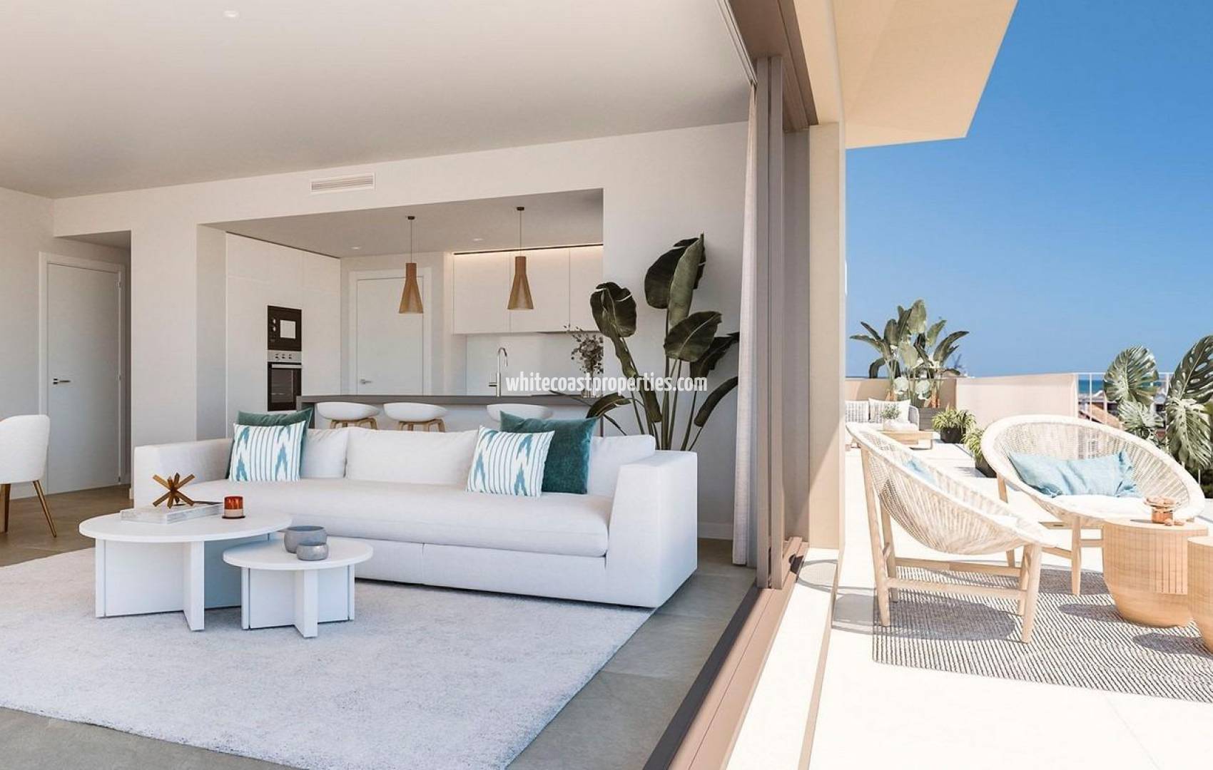 New Build - Ground floor apartment - Denia - Puerto Denia