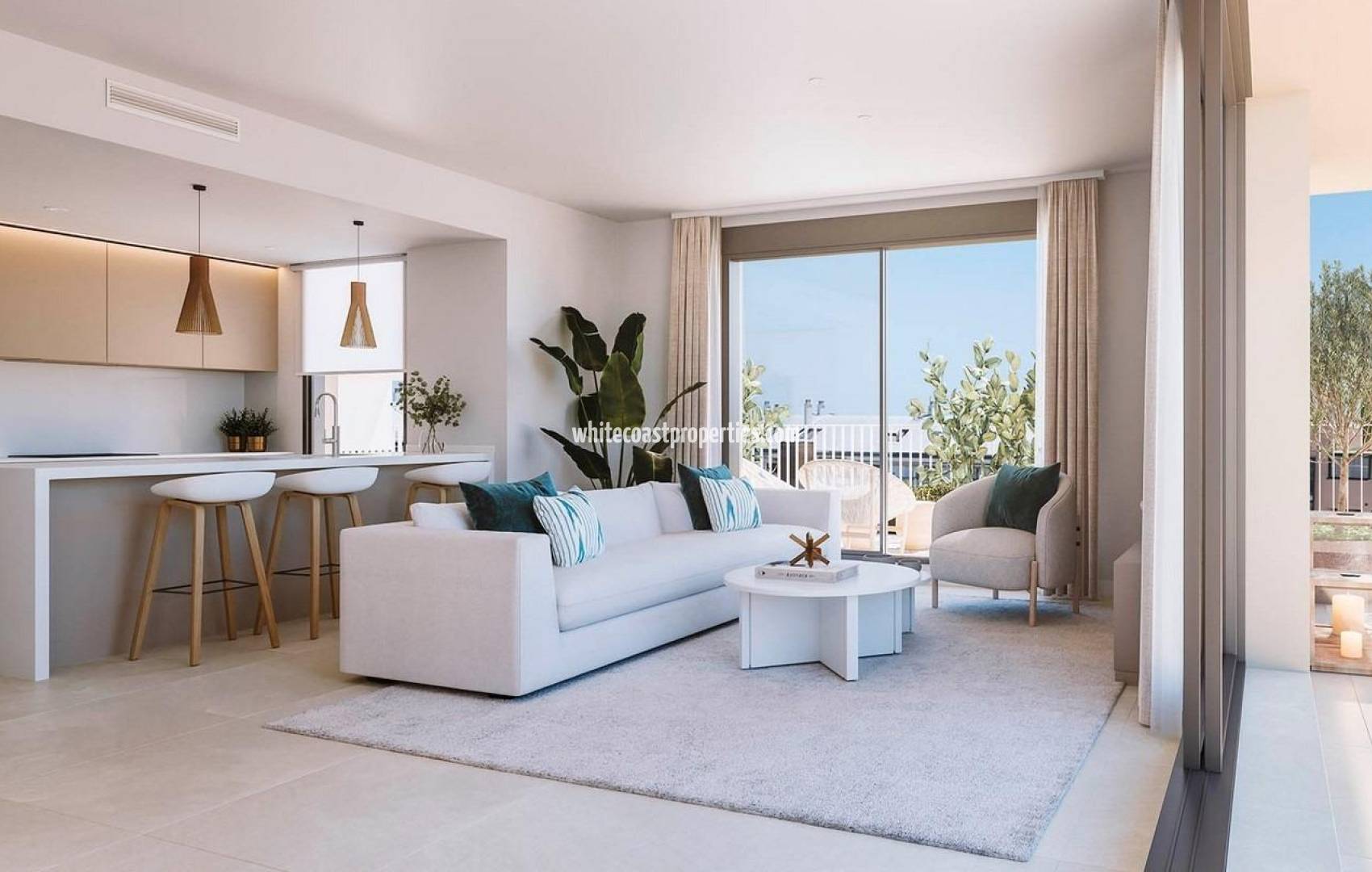 New Build - Ground floor apartment - Denia - Puerto Denia