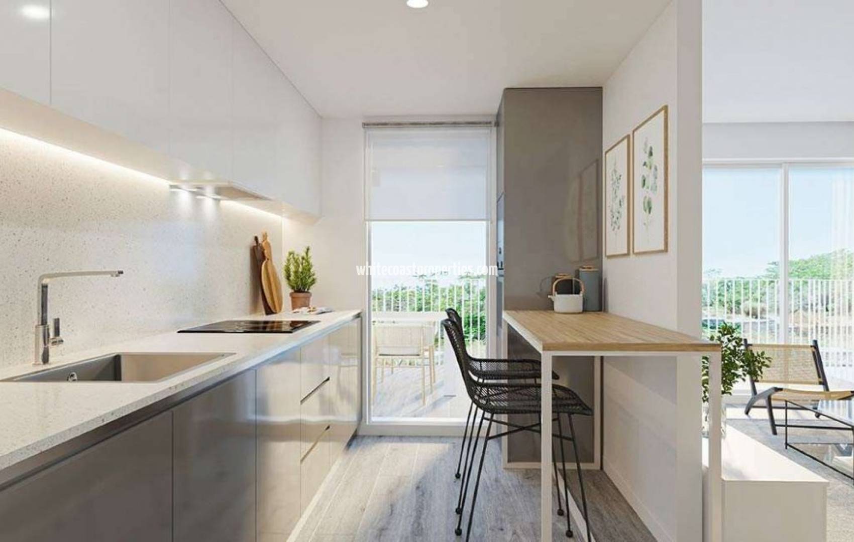 New Build - Ground floor apartment - Jávea Xàbia - centro