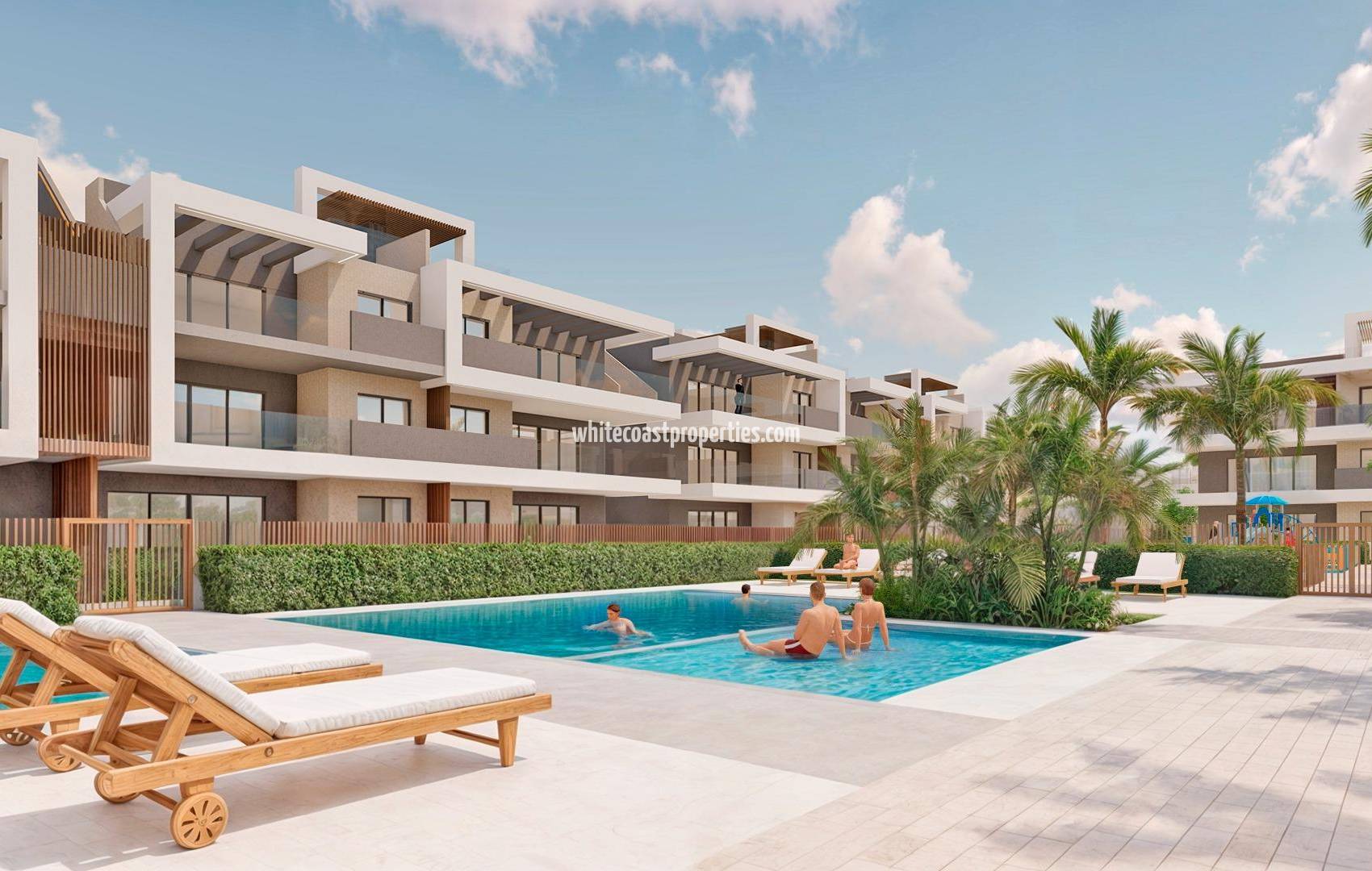 New Build - Ground floor apartment - Pilar de la Horadada - Playa de las Higuericas