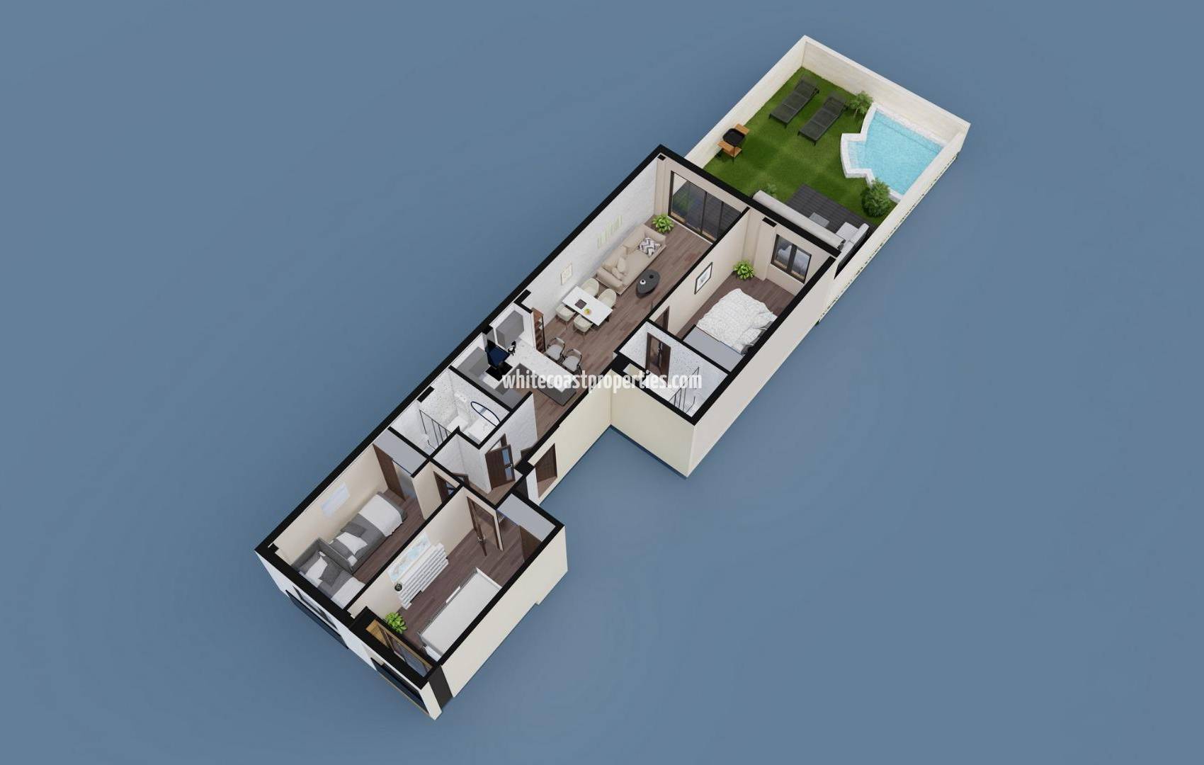 New Build - Ground floor apartment - Pilar de la Horadada - pueblo