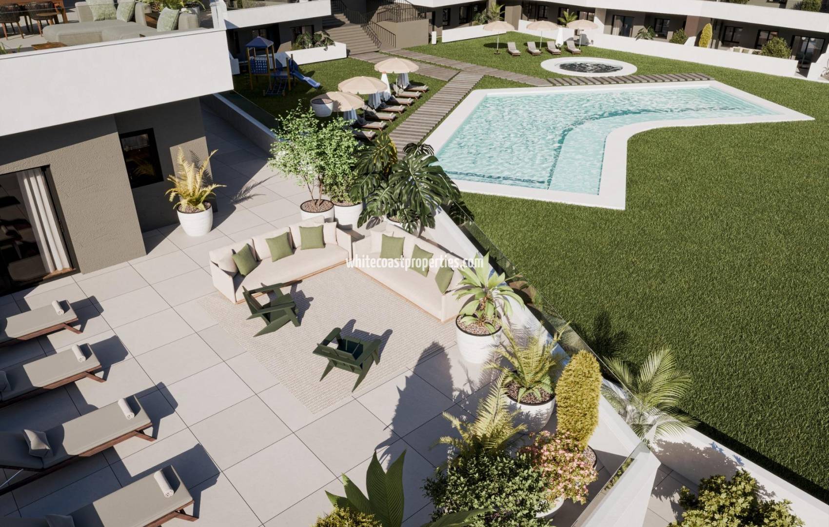 New Build - Ground floor apartment - San Miguel de Salinas - Pueblo