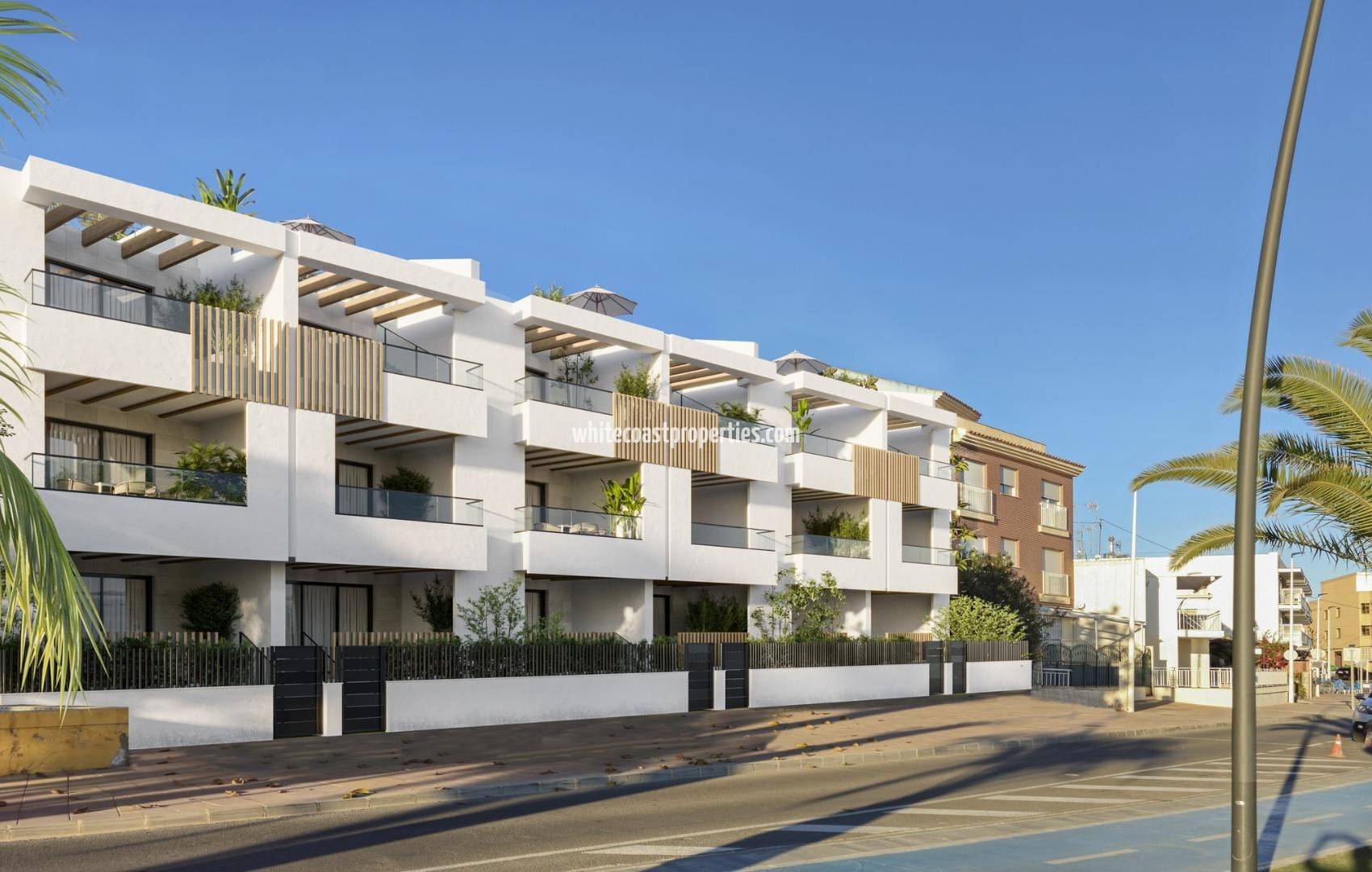 New Build - Ground floor apartment - San Pedro del Pinatar - Playa Villananitos