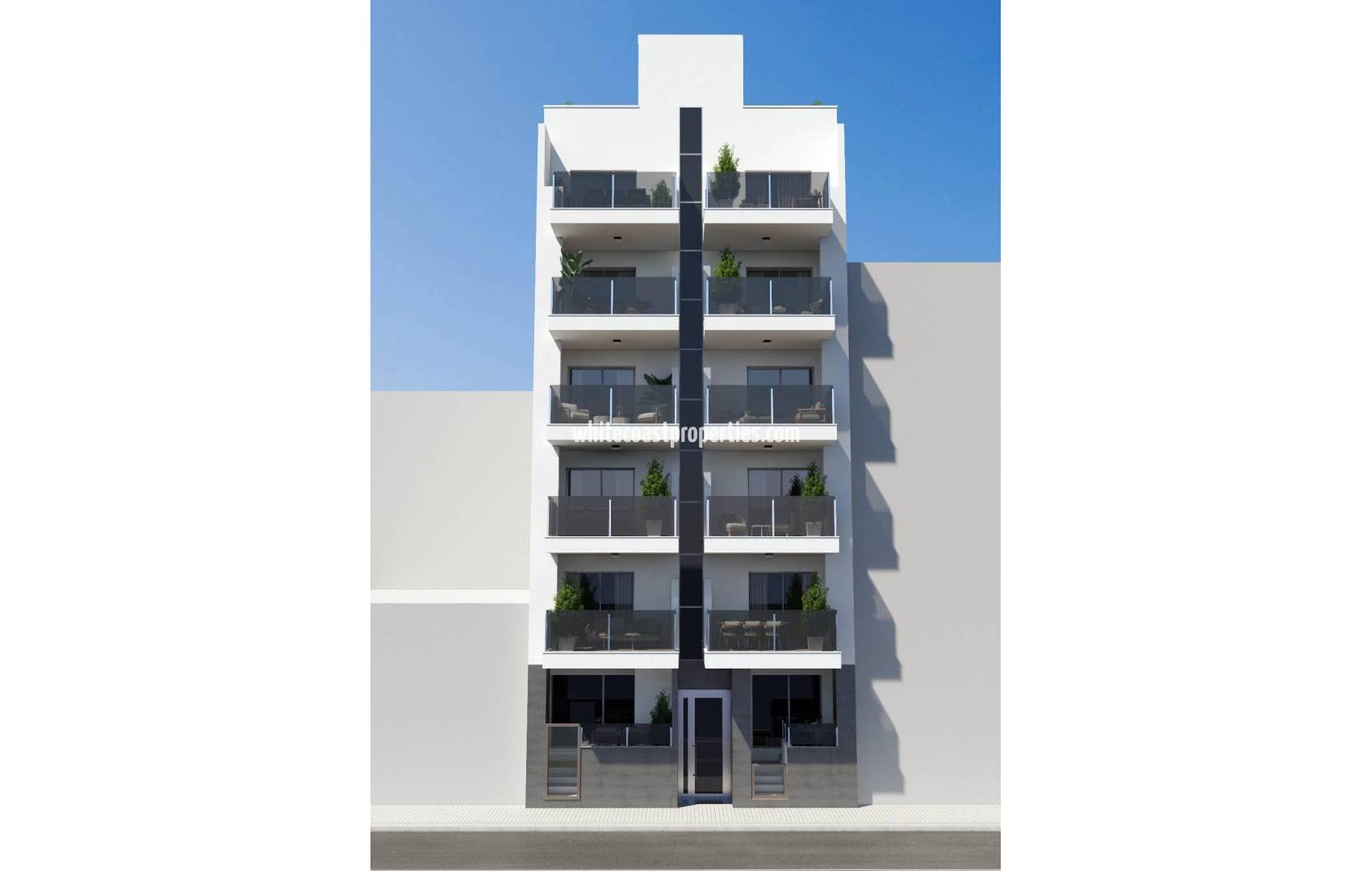 New Build - Ground floor apartment - Torrevieja - Playa de El Cura