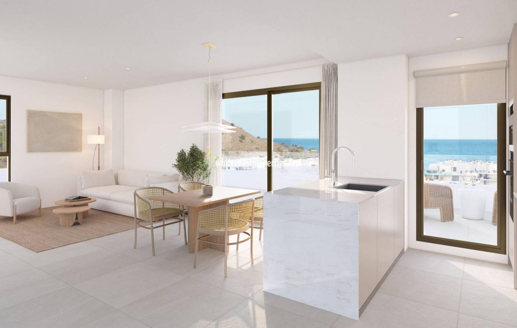 New Build - Ground floor apartment - Villajoyosa - Playa del Torres