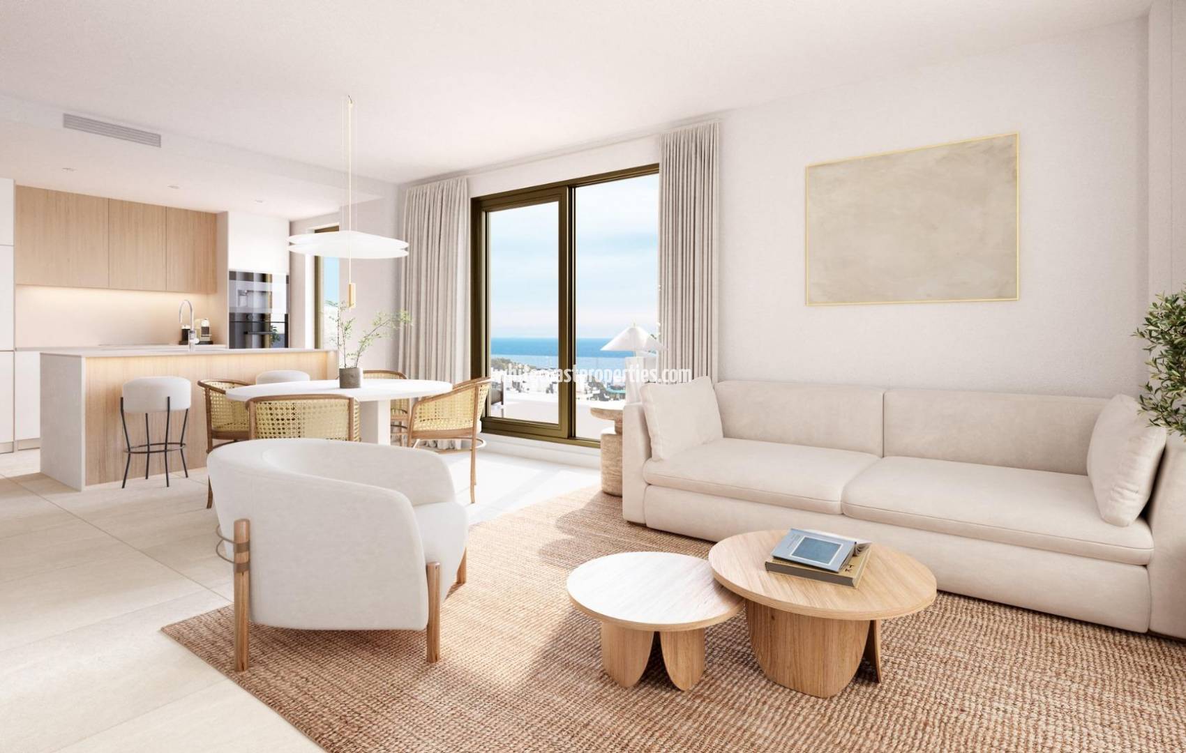 New Build - Ground floor apartment - Villajoyosa - Playa del Torres