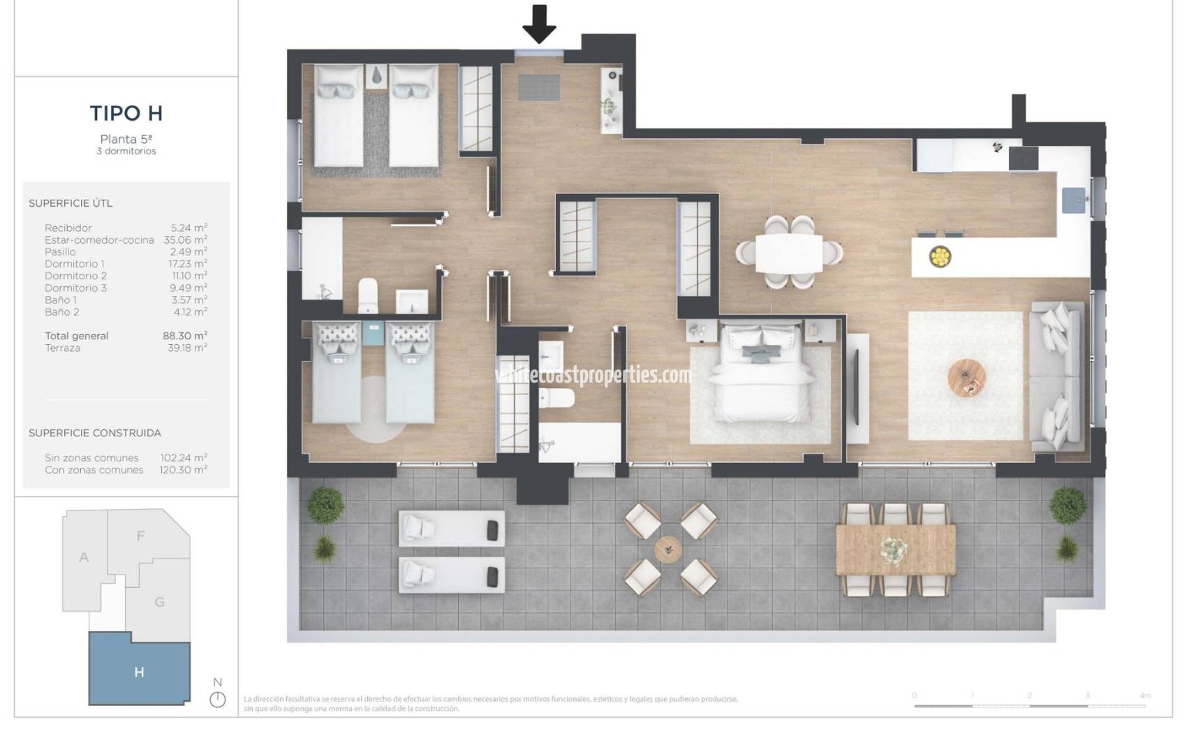 New Build - Penthouse - Alicante - Benalua