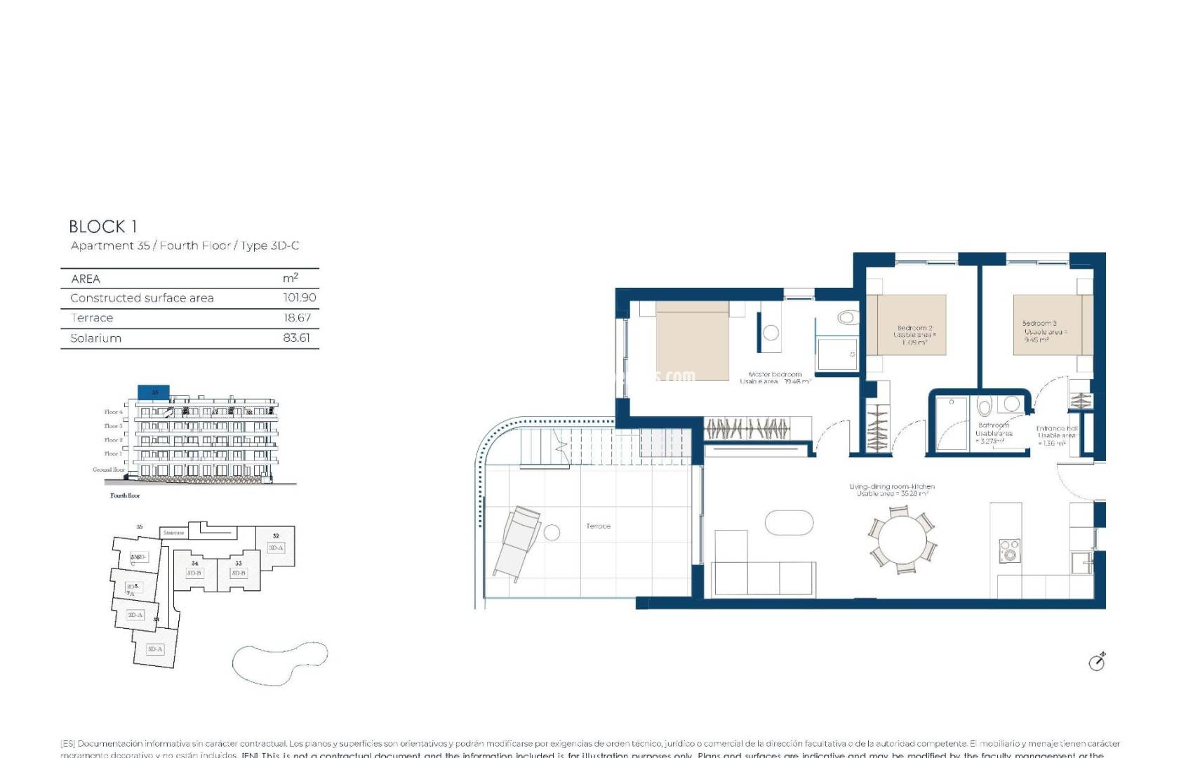 New Build - Penthouse - BAÑOS Y MENDIGO - El Valle Golf