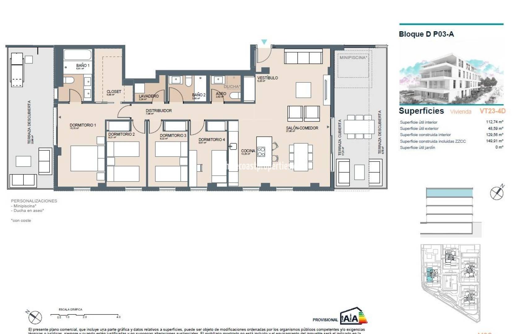 New Build - Penthouse - Benicassim - Almadraba