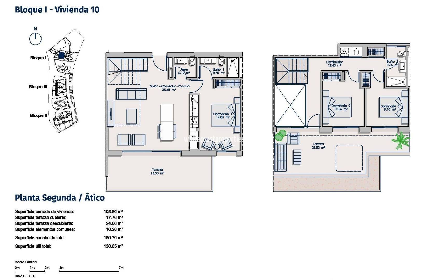 New Build - Penthouse - Finestrat - Sierra cortina