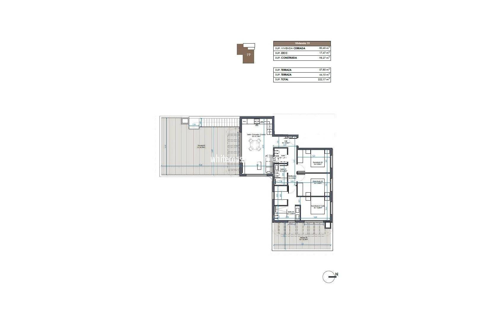 New Build - Penthouse - Guardamar del Segura - Camino del Puerto