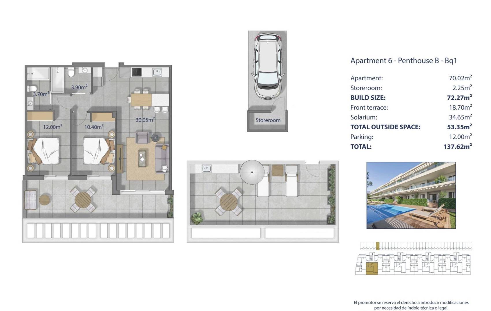 New Build - Penthouse - Los Alcázares - Los Narejos