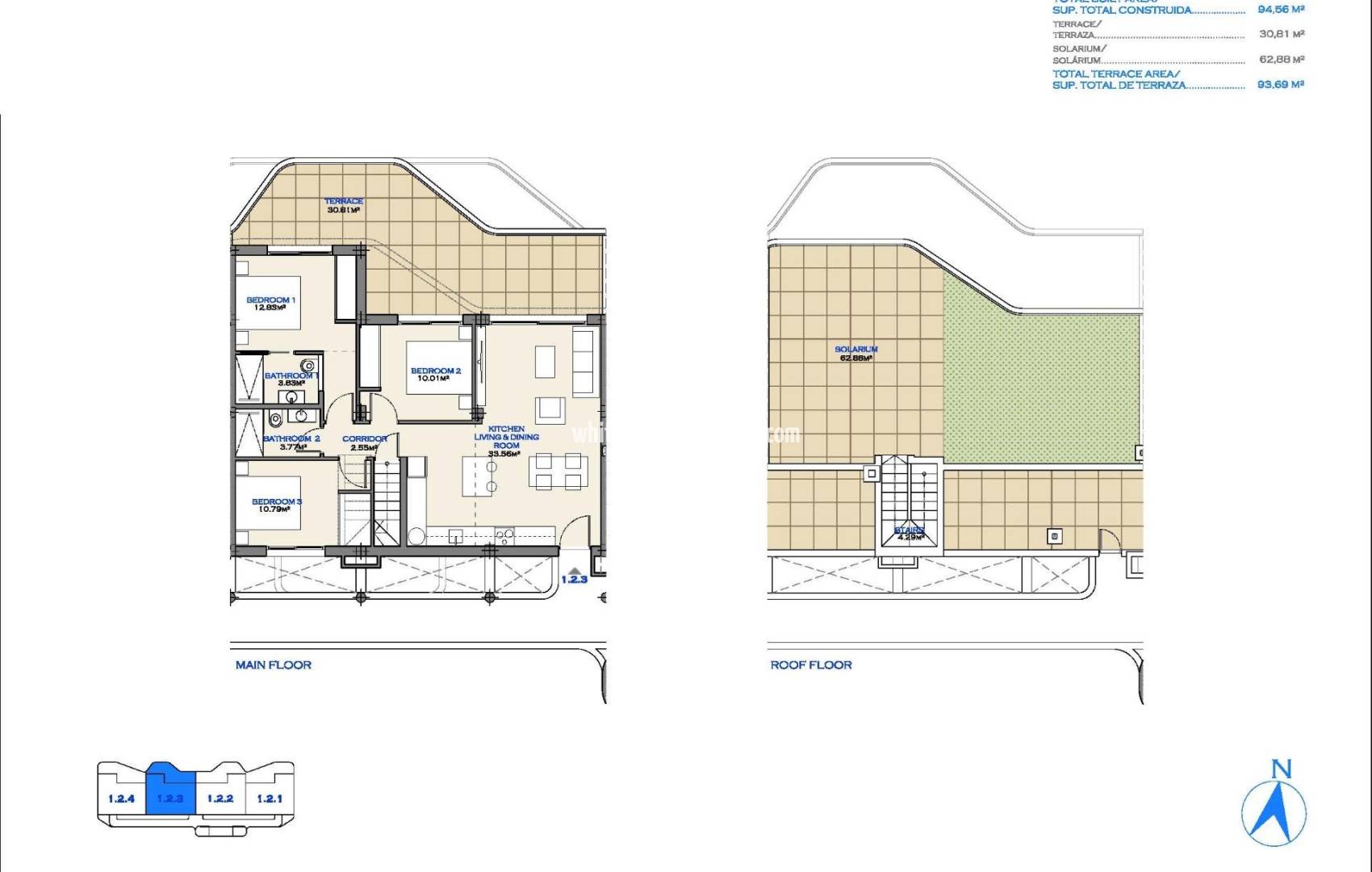 New Build - Penthouse - Los Alcázares - Serena Golf