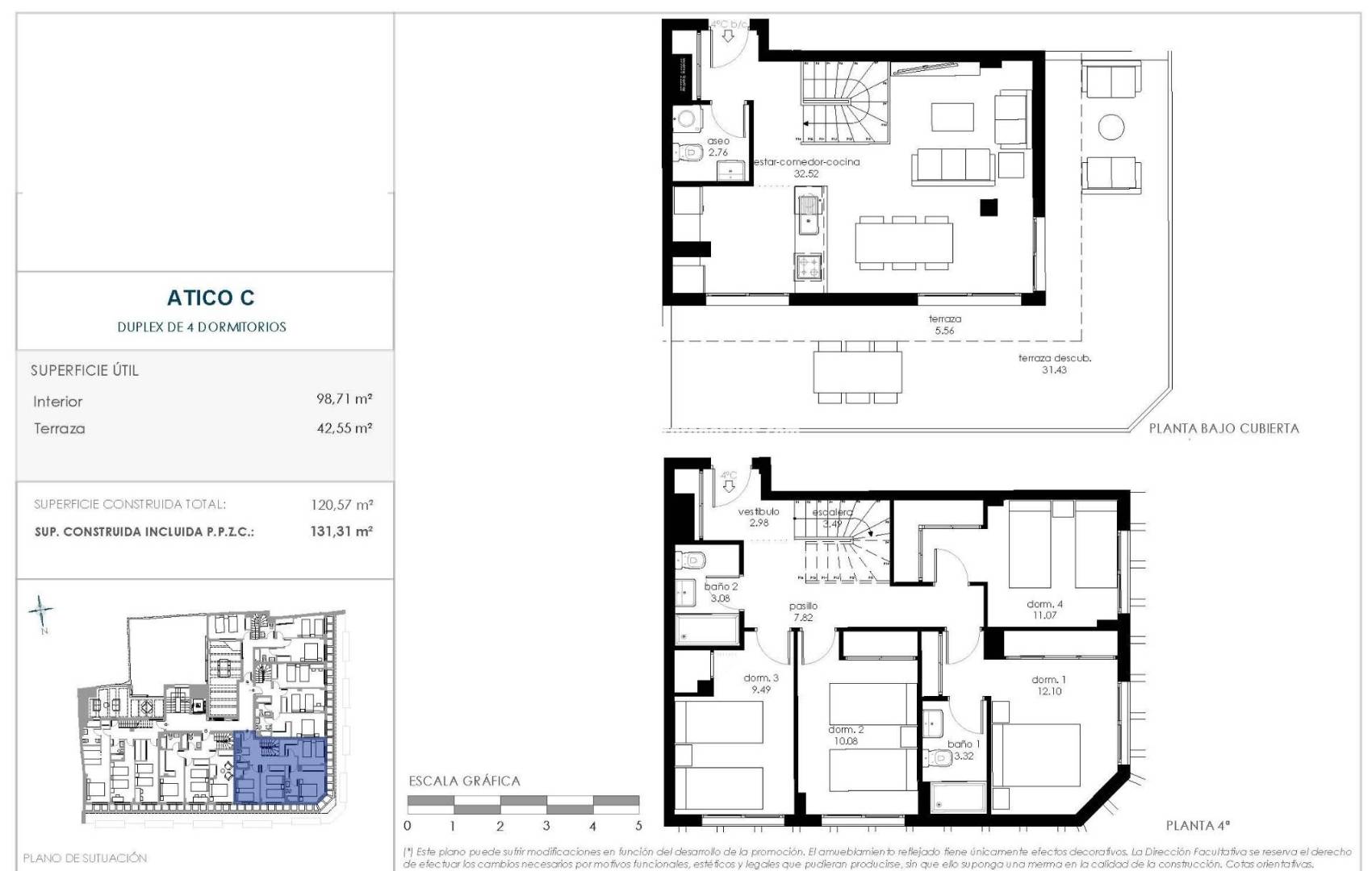 New Build - Penthouse - Murcia - Centro
