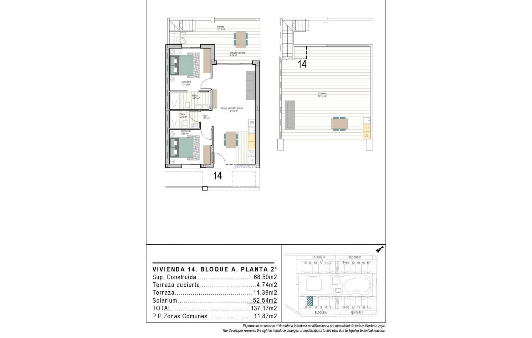 New Build - Penthouse - Torre Pacheco - San Cayetano