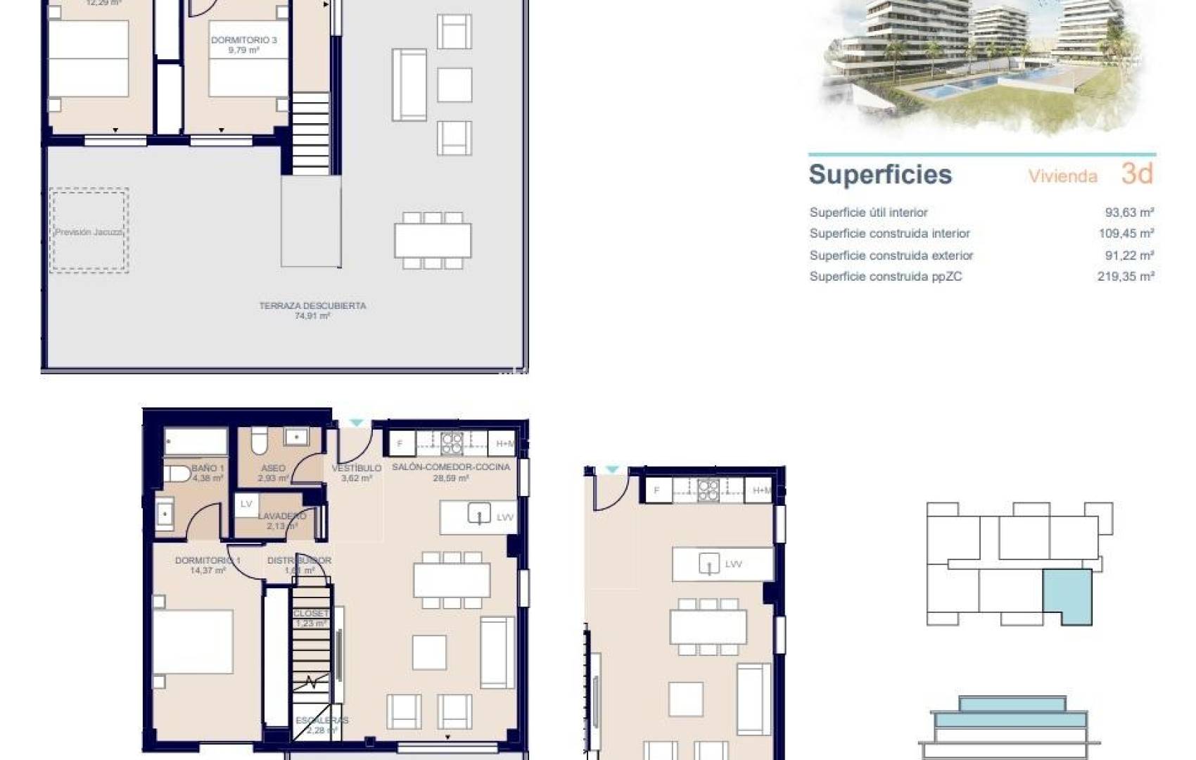 New Build - Penthouse - Villajoyosa - Playa del Torres