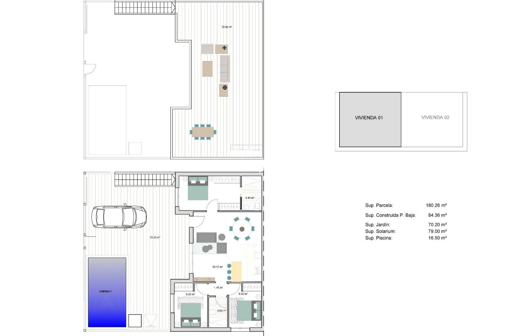 New Build - Quad House - Torre Pacheco - pueblo