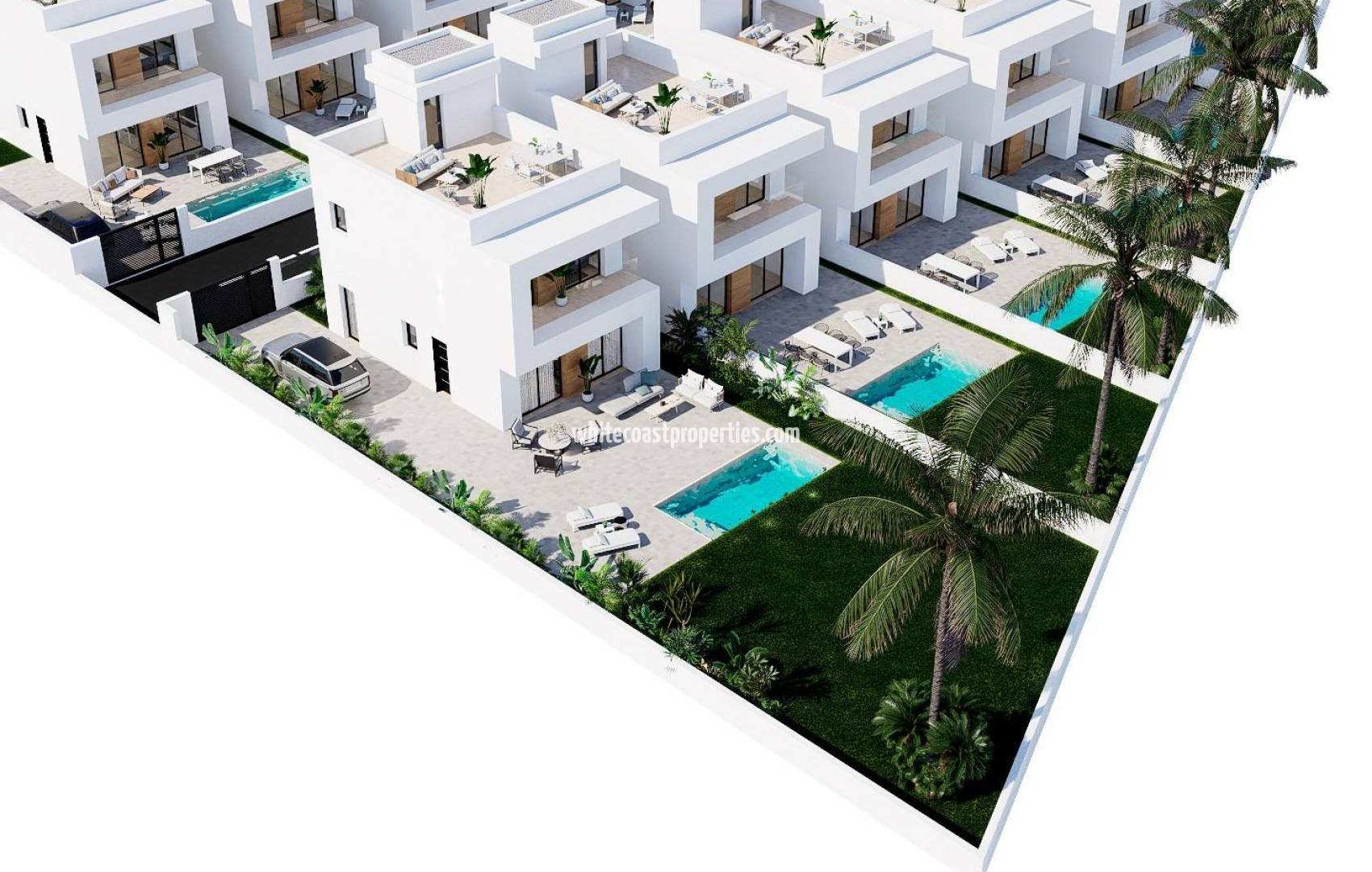 New Build - Semidetached - Orihuela Costa - La Zenia
