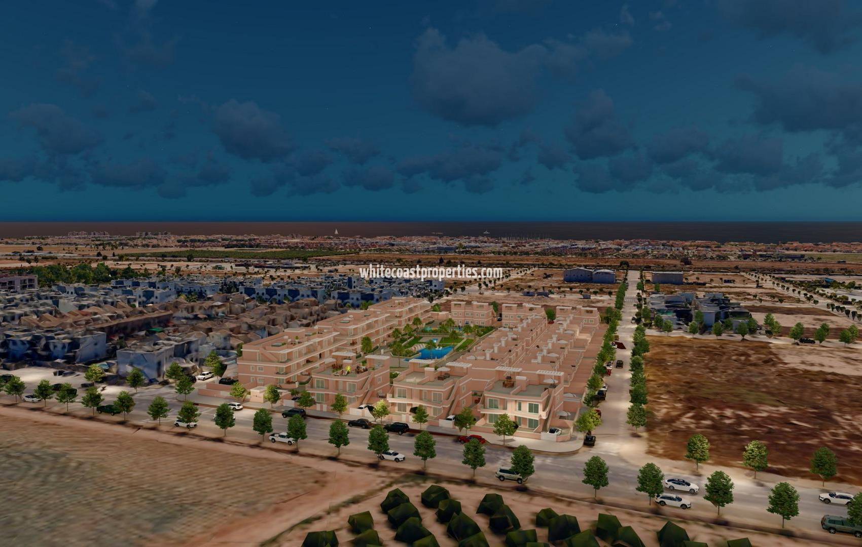 New Build - Semidetached - Pilar de la Horadada - Lo Monte